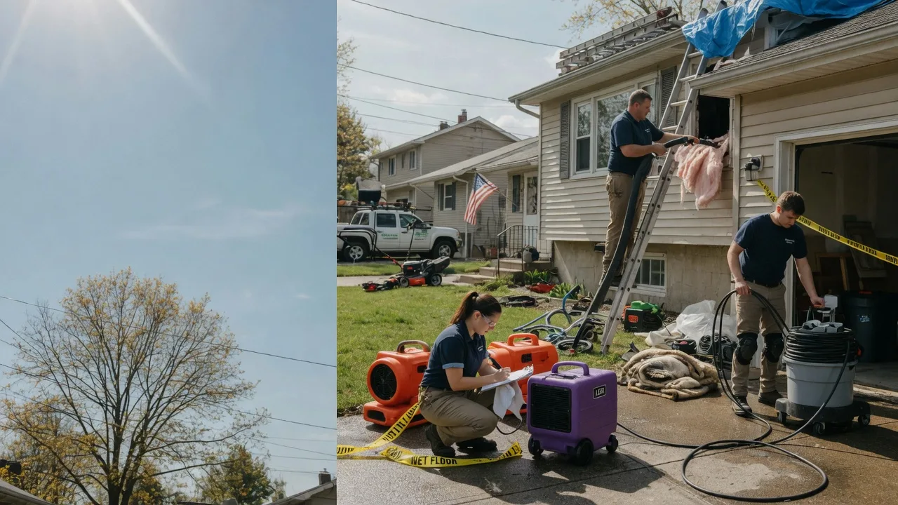 Emergency Water Removal in Evansville, IL near me